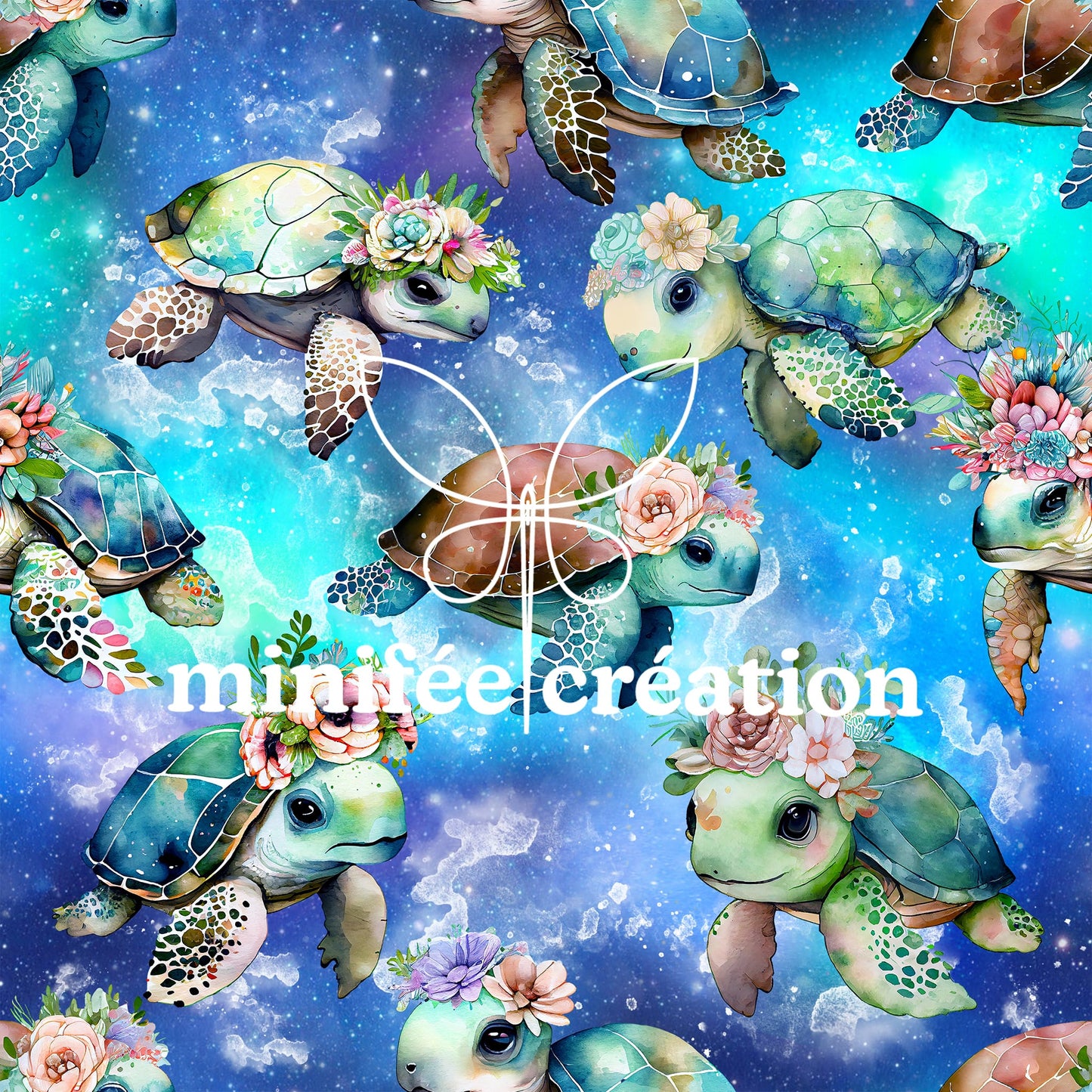 Tortues colorées