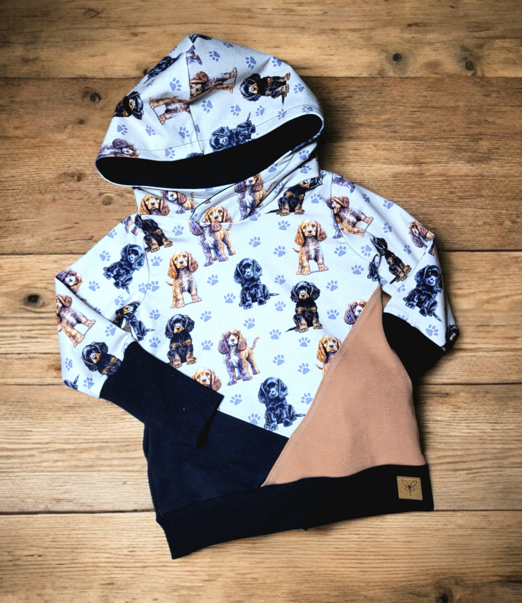 PERSONNALISÉ | Hoodie évolutif colorblock en triangles