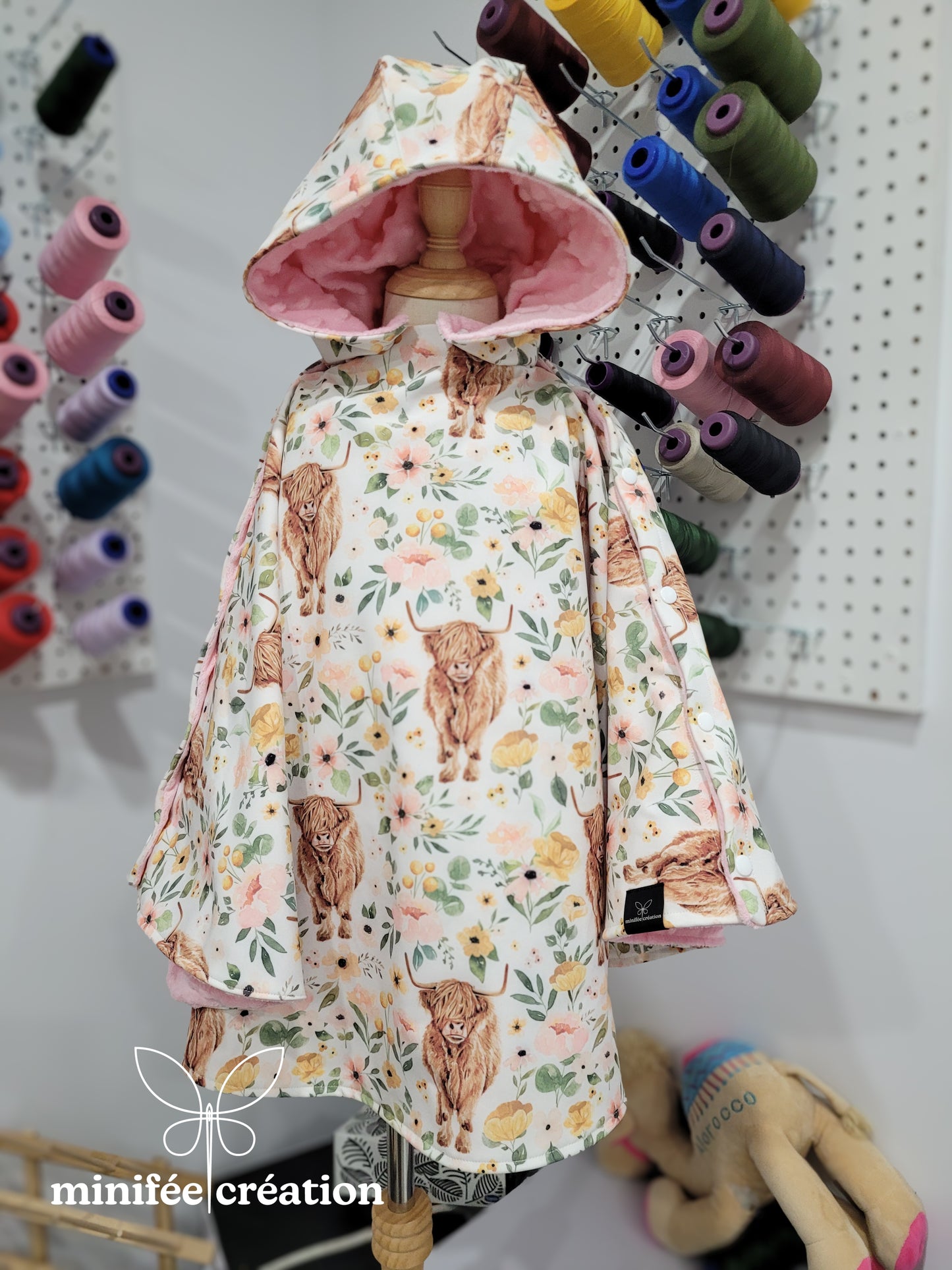 Poncho de voiture | vaches Higlands