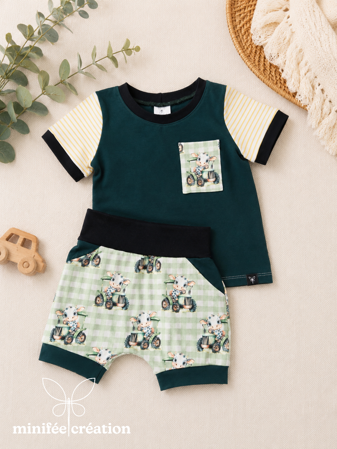 Ensemble évolutif | petites vaches | 3-12 mois