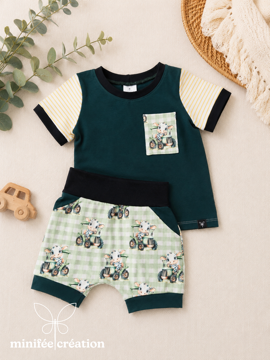 Ensemble évolutif | petites vaches | 3-12 mois