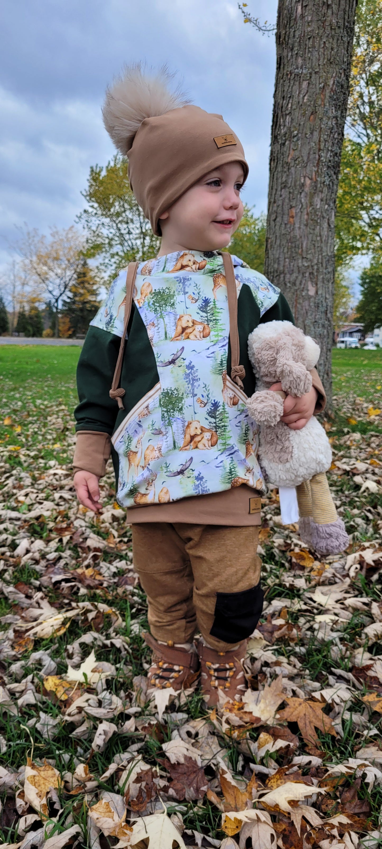 Hoodie évolutif | 1-3 ans | Ours