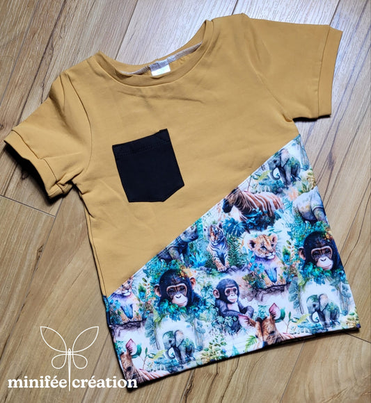 PERSONNALISÉ | T-shirt à manches courtes