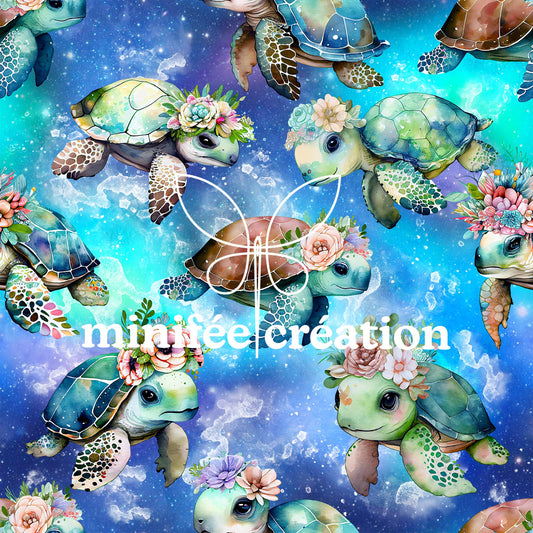 Tortues colorées