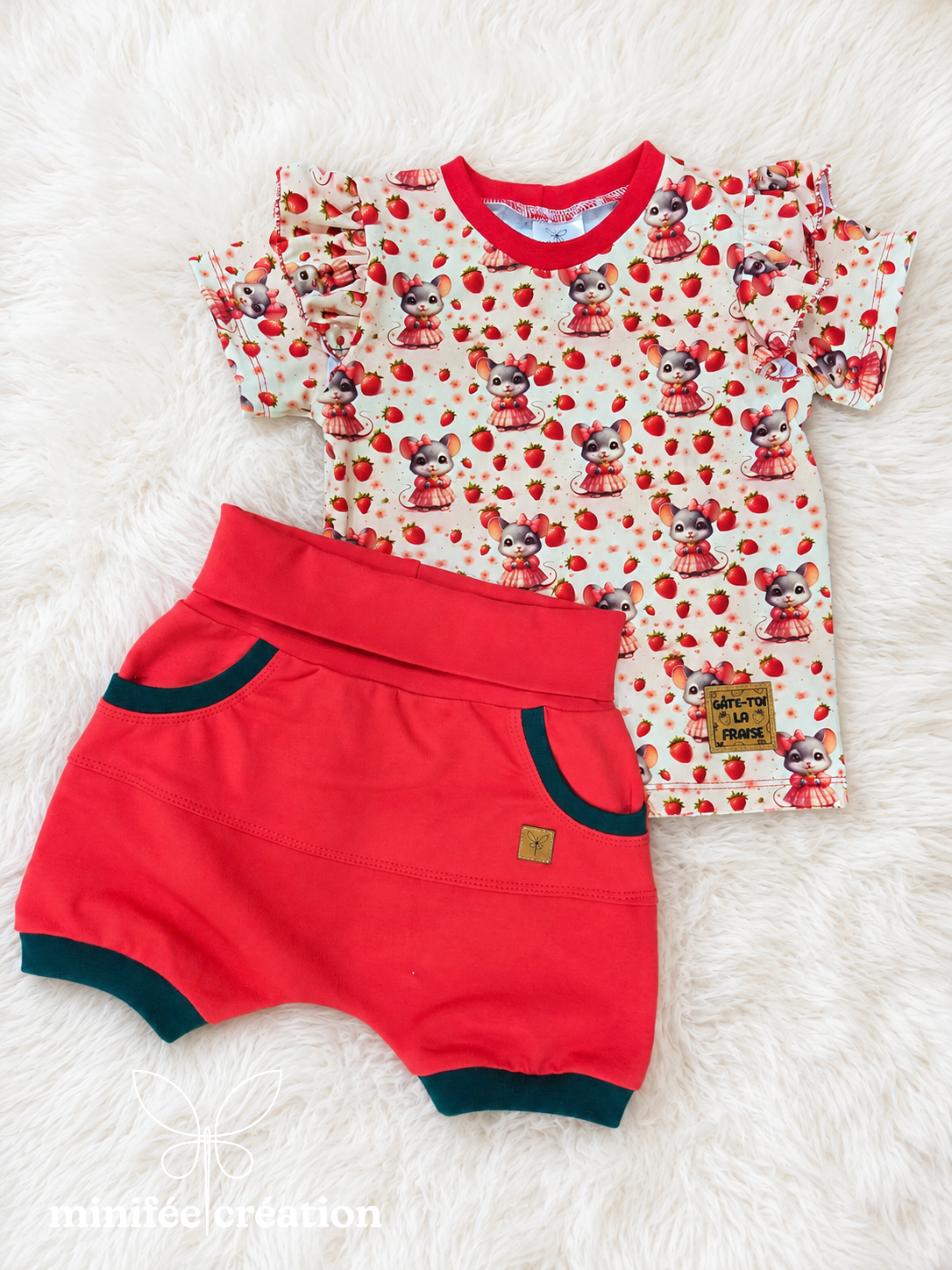 Ensemble évolutif | Gâte toi la fraise | 3-12 mois et 1-3 ans