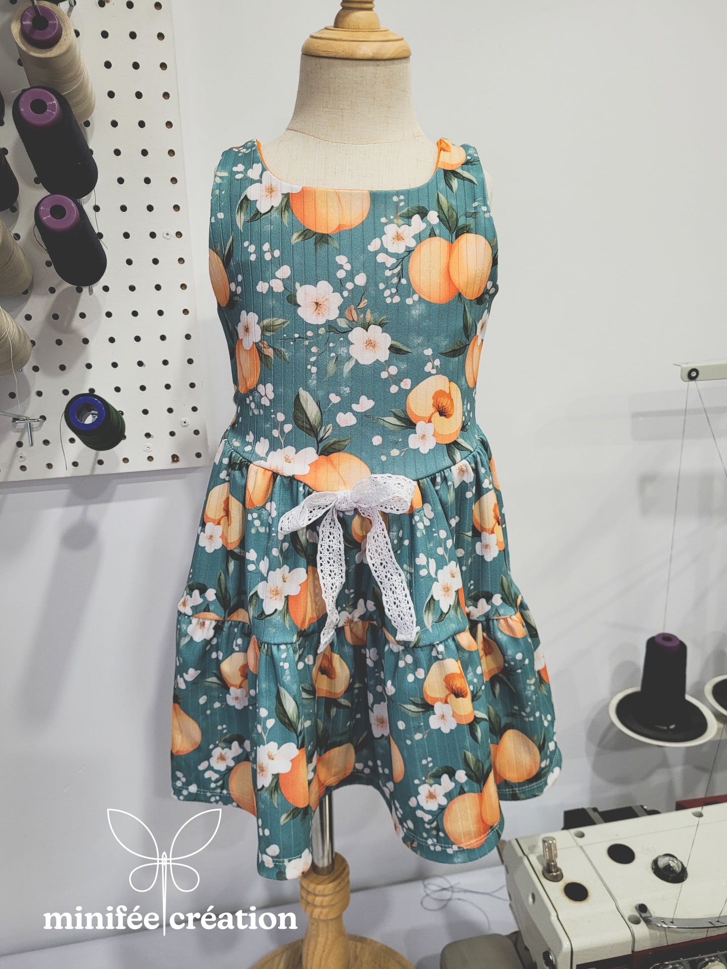 Robe Rosie pêche | 3 ans