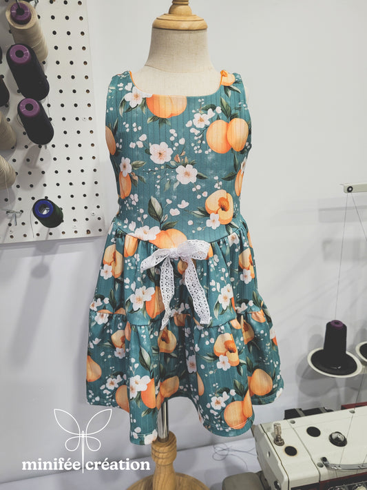 Robe Rosie pêche | 3 ans