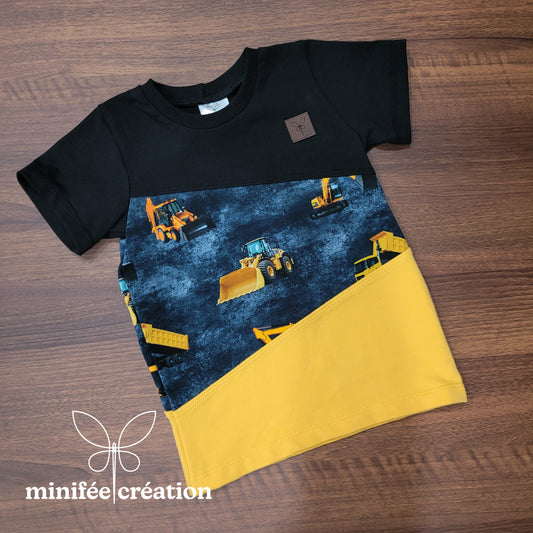 T-shirt camions | prêt-à-partir | 3-12 mois, 1-3 ans